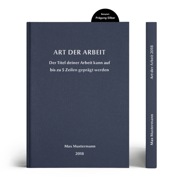 Premium Hardcover-Buch Leinen