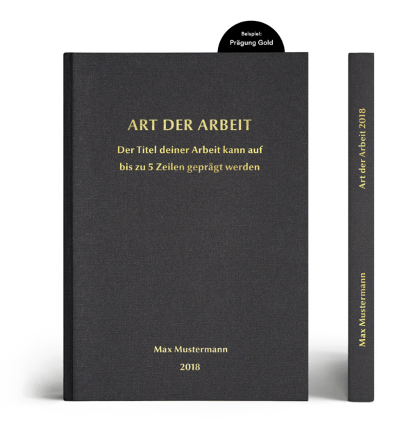 Premium Hardcover-Buch Leinen