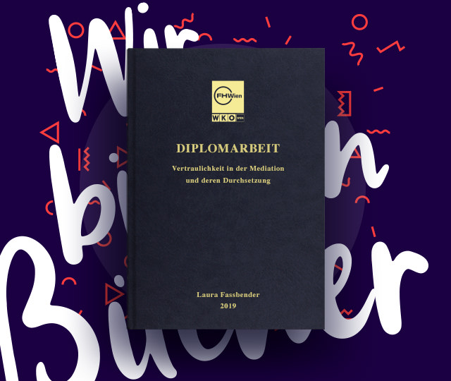 Diplomarbeit drucken & binden FH Wien